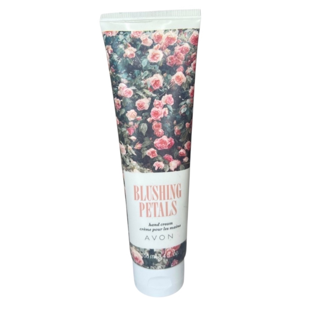 Avon Blushing Petals Hand Cream 100ml 3.4 fl. oz. New Not Sealed